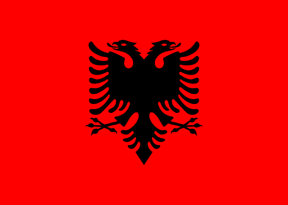 Flag of Albania